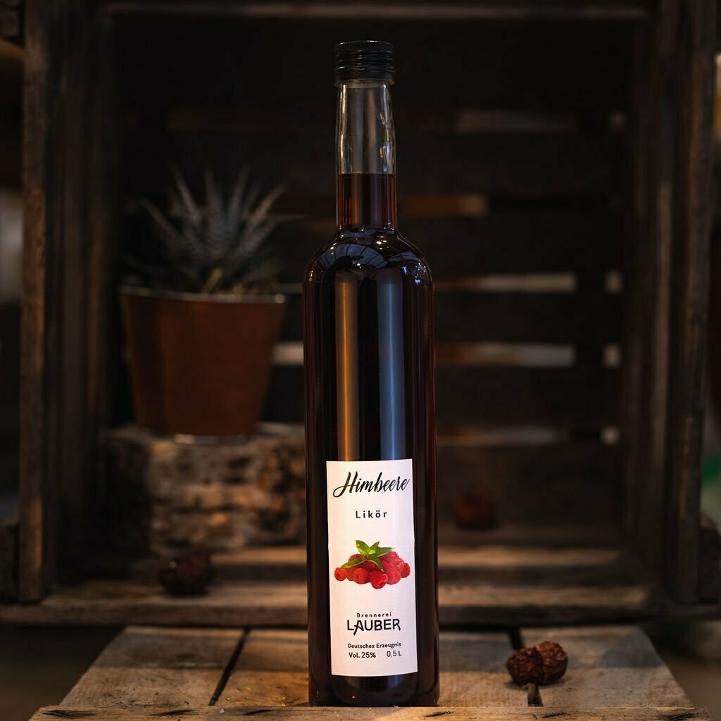 Himbeerlikör 25% VOL