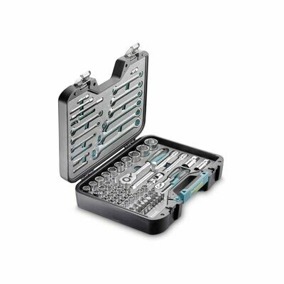 TECHNOCRAFT Steckschlüssel-Satz 1/4" + 1/2", 86-tlg