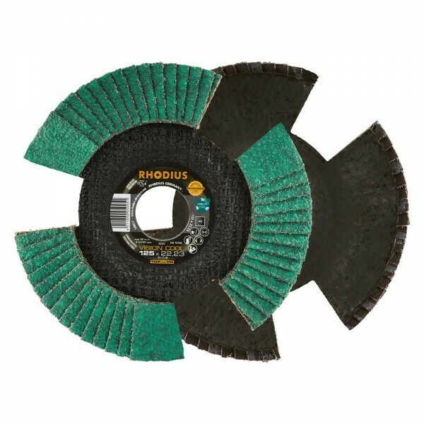 VISION COOL Lamellenschleifscheibe 125x22,23 K 40