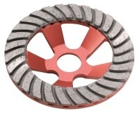 Schleiftopf Turbo-Jet ø125 rot
