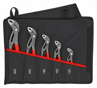 Knipex Wasserpumpenzangen-Set Cobra 5-teilig, 00 19 55 S5