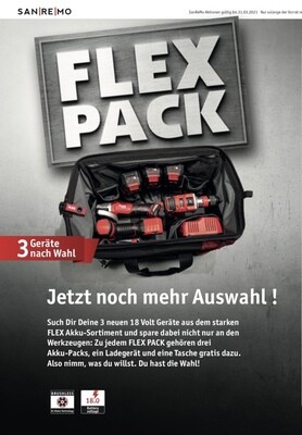 FLEX PACK 3 Geräte nach Wahl