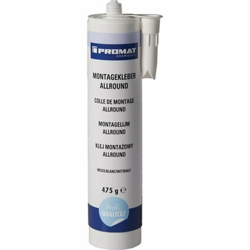 Montagekleber Allround weiß 475g Kartusche