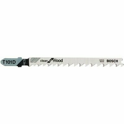 Stichsägeblatt, BOSCH  HCS T 101 D Weichholz, Span-, Tischler- Faserplatten(10 - 45 mm)100 mm