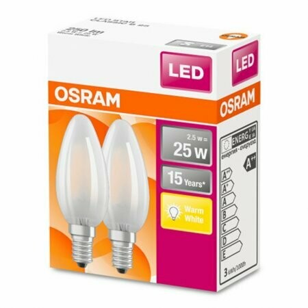 LED Classic B Retrofit 25/2,5W E14, matt, 250lm, Warm White