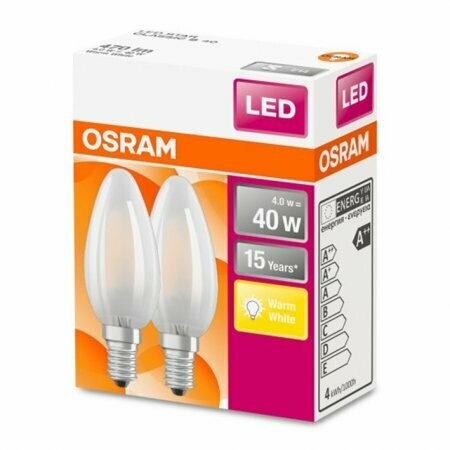 LED Classic B Retrofit 40/4W E14, matt, 470lm, Warm White