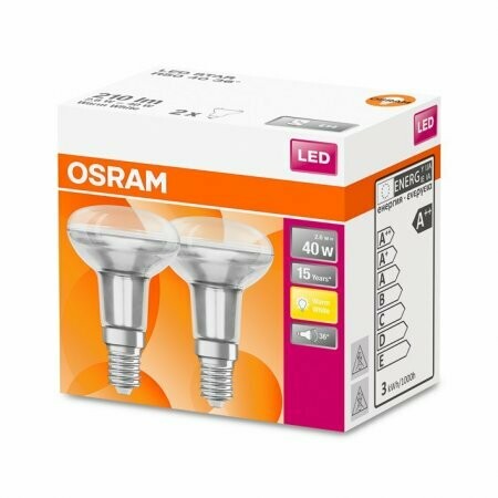 LED Star R50 36° 40/2,6W E14 210lm, Warm White