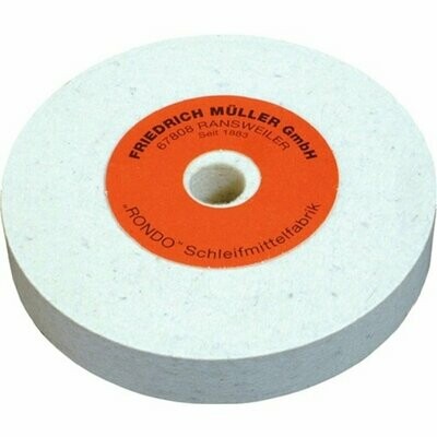 Filzpolierscheibe Ø125xB20x20mm Wollfilz