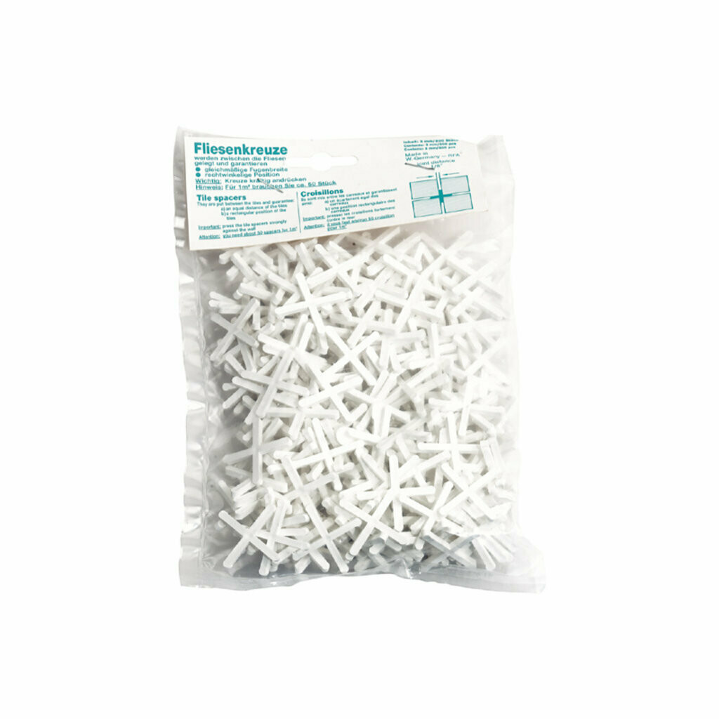 Fugenkreuze Gr.2, Breite mm:2,Polybeutel a 200 stk