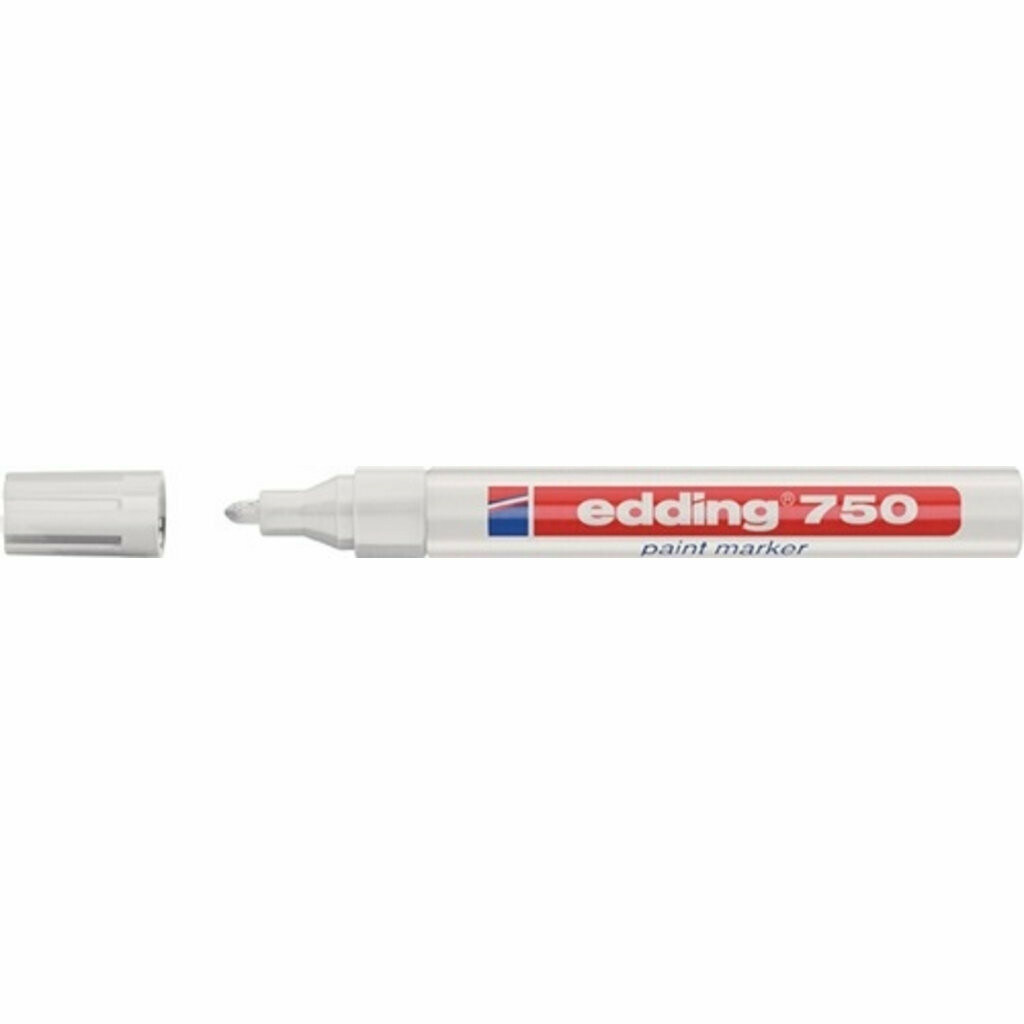 Lackmarker 750 weiß Strich-B.2-4mm Rundspitze EDDI