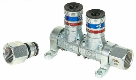 CEJN-Multi-Link Luftabgang 2 Sich.-Kuppl. eSafe Serie 300
