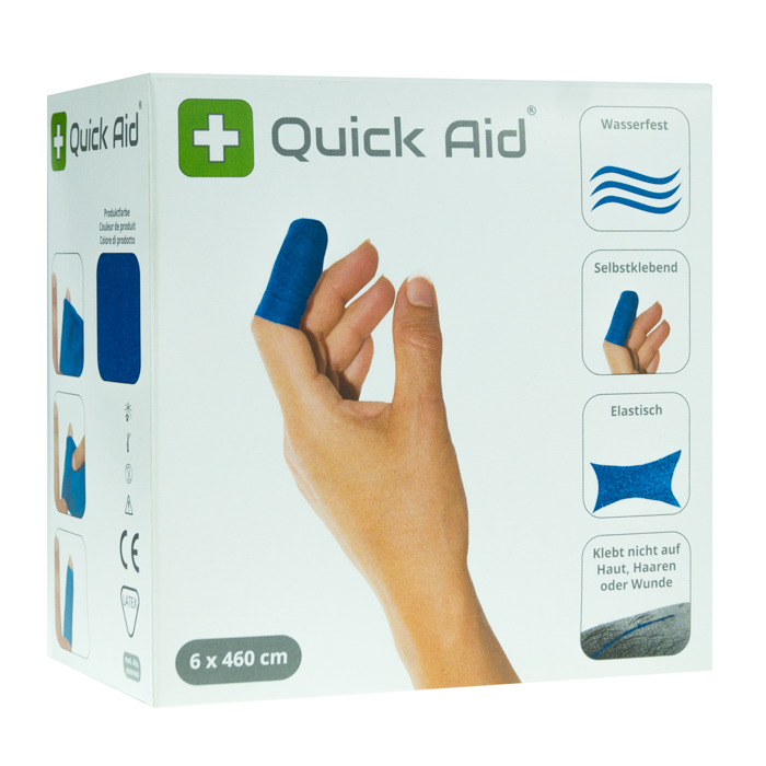 Pflaster Quick Aid 4.6m blau latexfrei