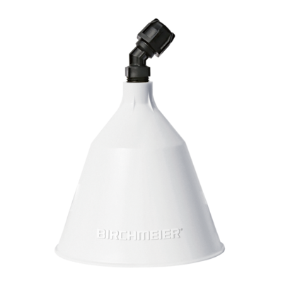 Sprühschirm rund 12.5cm weiss steckbar
