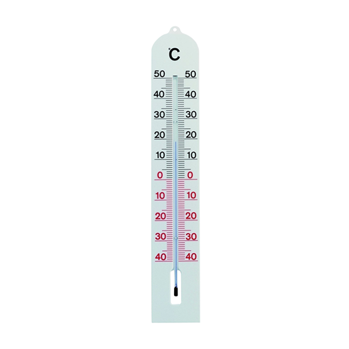 Innen-Aussenthermometer weiss 68x10x400mm TFA 12.3005
