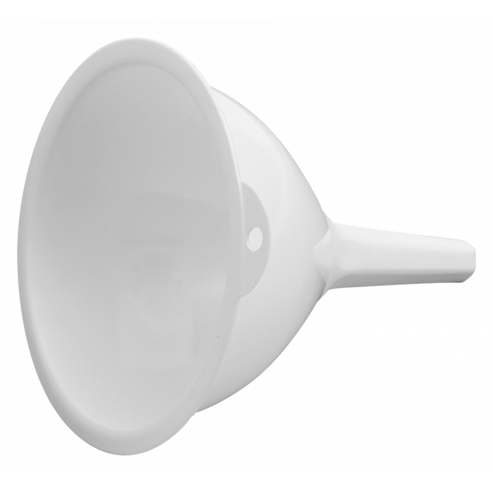 Trichter Kunststoff weiss 12cm 327670
