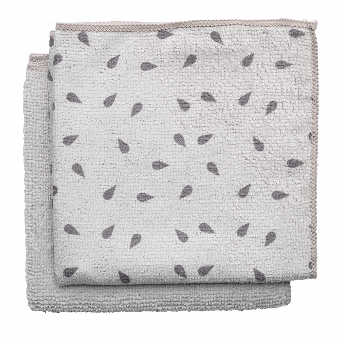 Microfasertuch Light Grey 2Stück 30x30cm Brabantia