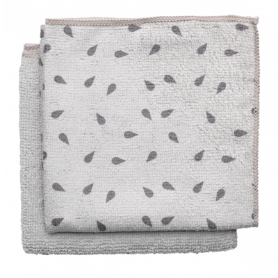 Microfasertuch Light Grey 2Stück 30x30cm Brabantia