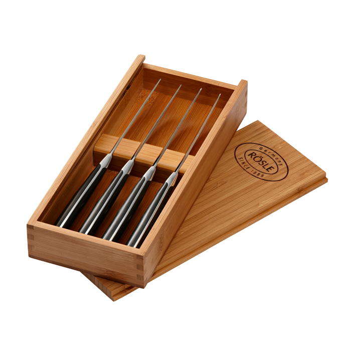 Steakmesser Set 4-teilig Rösle 25147