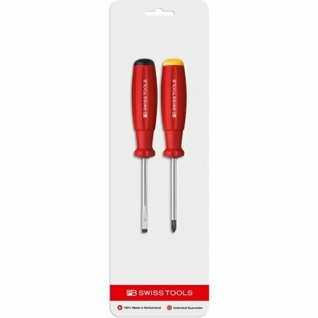 Schraubenzieher-Satz Kombi 2tlg SwissGrip PB 8261.CN