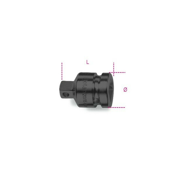 Reduzierstück, Innenvierkant 3/4”, Außenvierkant 1/2”