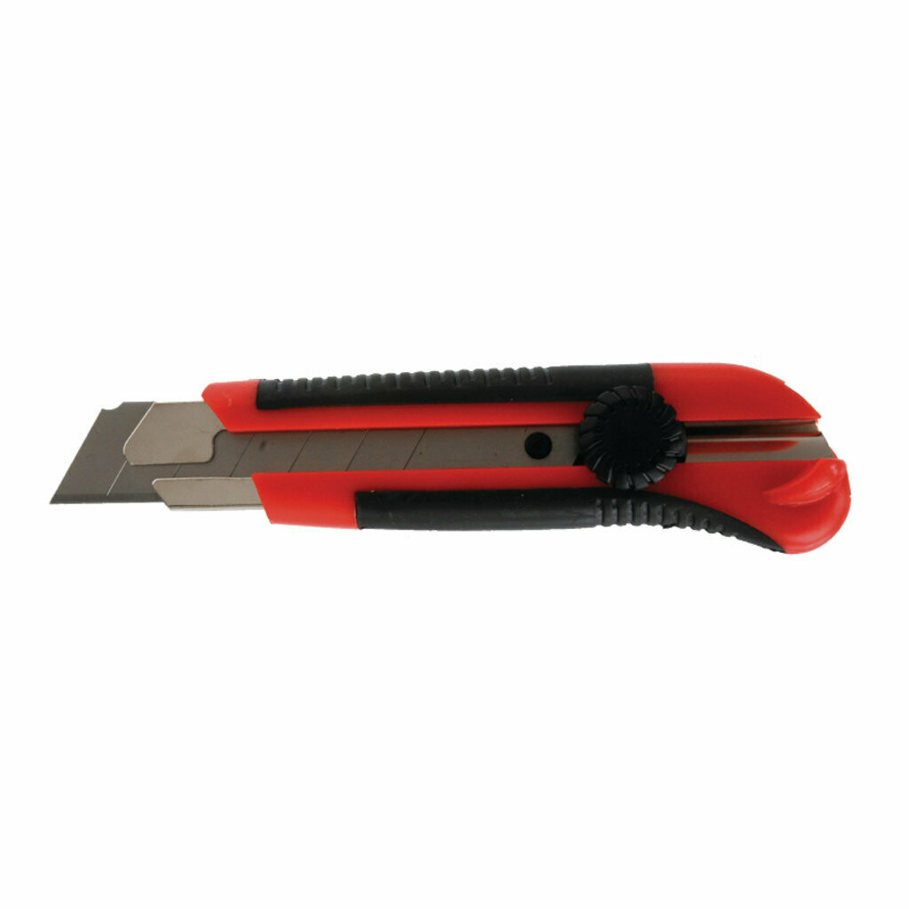 Cuttermesser 25 mm mit Metallführung, mit Feststellschraube