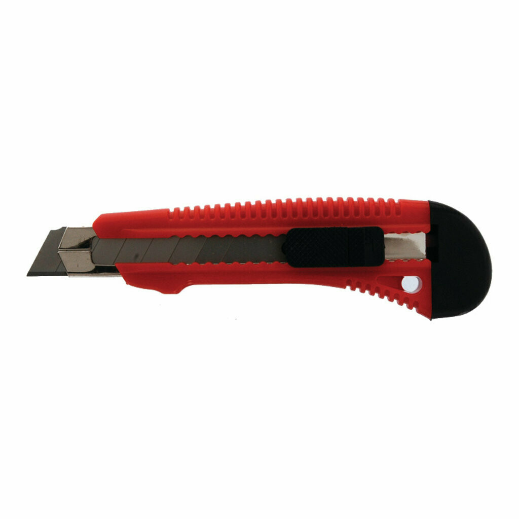 Messer, Kunststoff, mit Metallführung , 18 mm