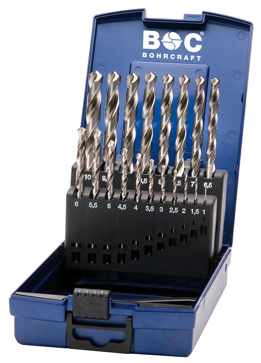 Spiralbohrer HSS-G DIN 338,geschliffen mit Kreuzanschliff