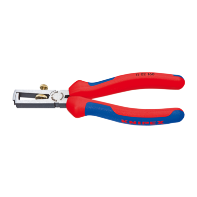 Knipex Abisolierzange, 160mm poliert, 11 02 160
