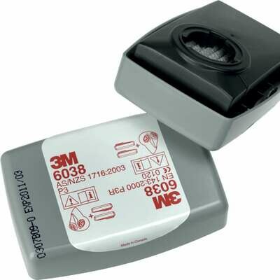 3M™ Partikelfilter 6038, P3R,Pack à 10 Stück