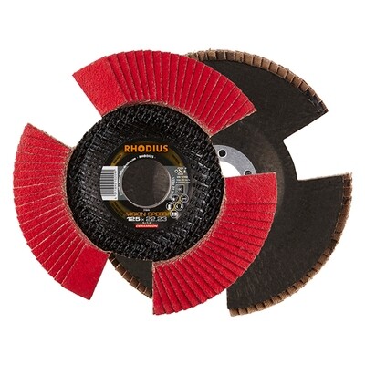 VISION SPEED Lamellenschleifscheibe 125x22,23 K 40