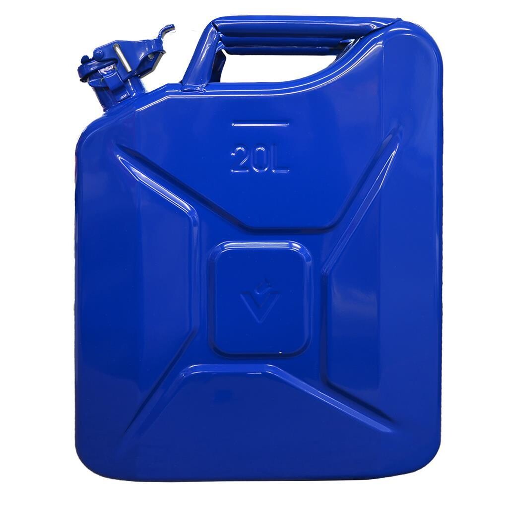 Benzinkanister Armee-Modell 20 Liter blau