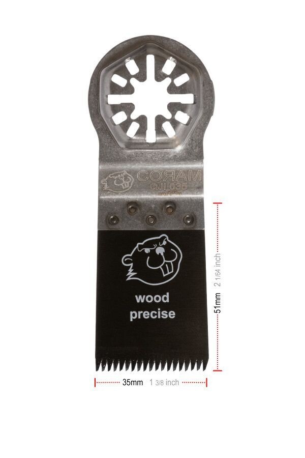 CORAM B-Cut Sägeblatt mit Q-Linie Bi-Metall,35 mm
