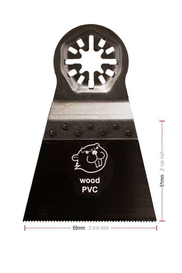 CORAM B-Cut Sägeblatt mit Q-Linie Universalverzahnt 65 mm
