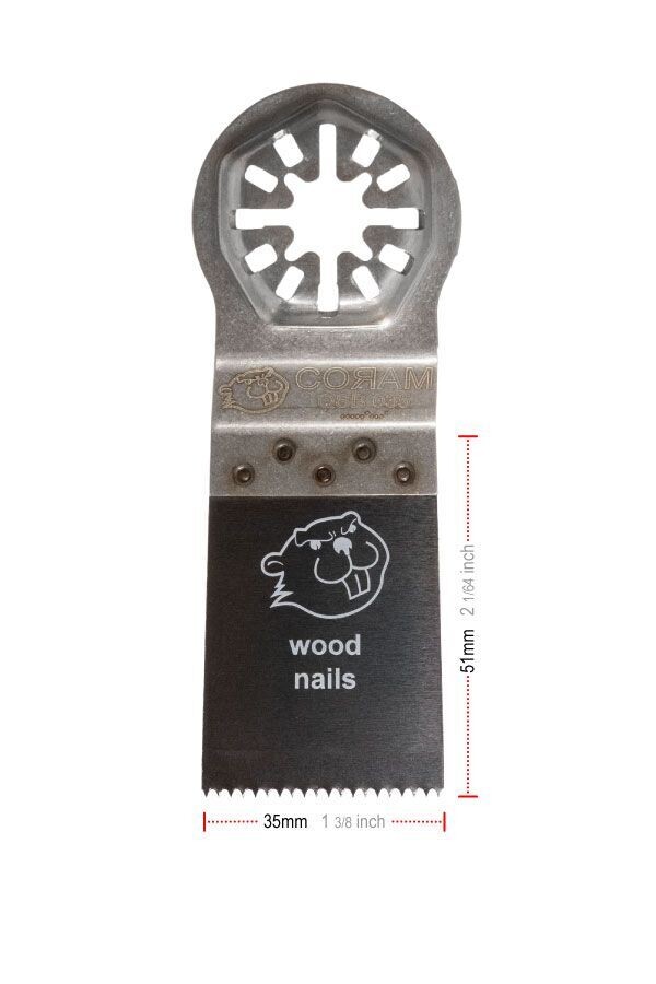CORAM B-Cut Sägeblatt Universalver Bi-Metall,35 mm