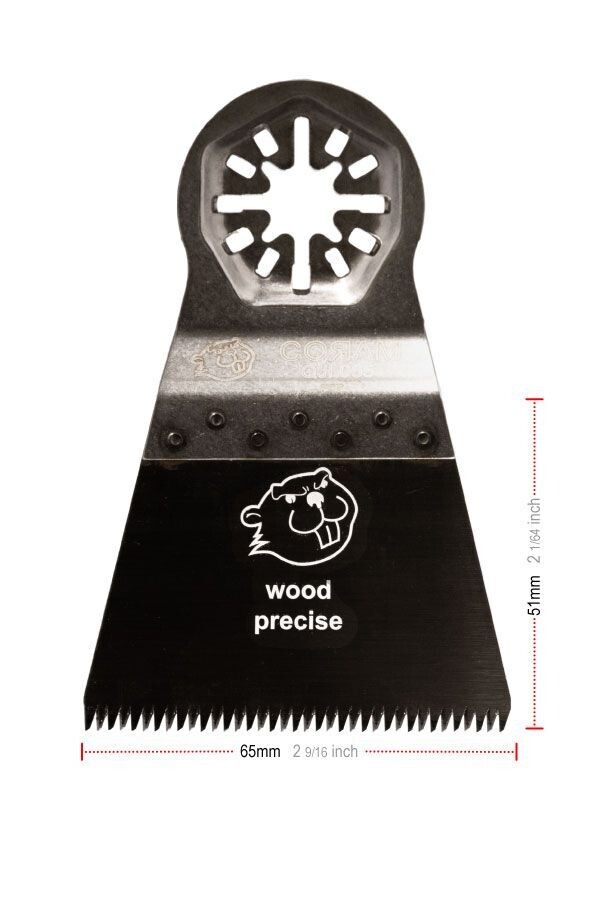 CORAM B-Cut Sägeblatt mit Q-Linie Japanverzahnt 65 mm