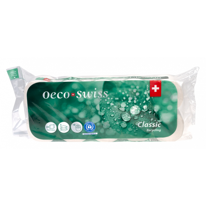 WC-Papier Classic 3-lagig 10 Rollen