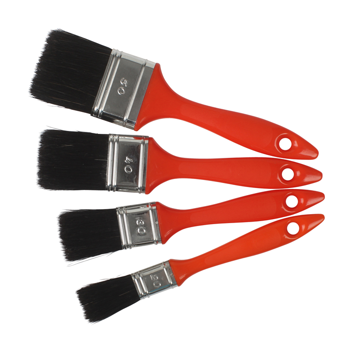 Lackierpinsel-Set 4 Stk. 20 30 40 50 mm