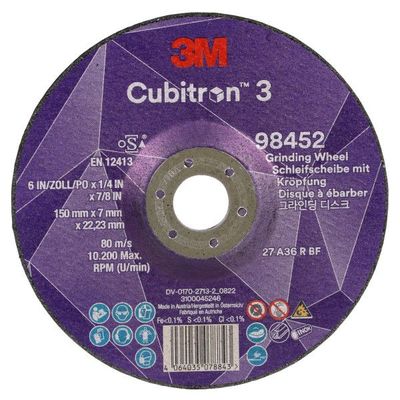 3M Cubitron III Schruppscheibe 125x7x22mm