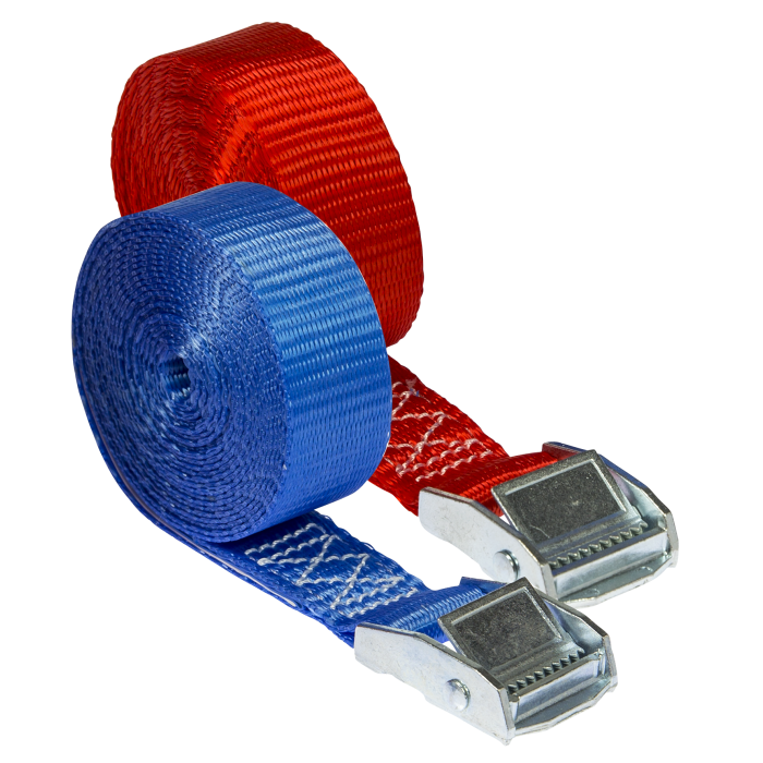 Zurrgurt m/Klemmschnalle,2er- Set 25mm x 3m