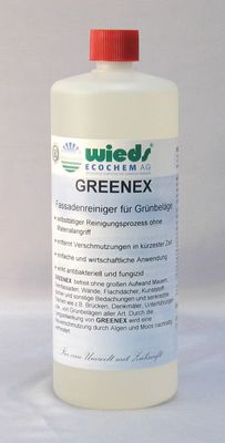 Greenex 1 Literfl.Fassadenreiniger für Grünbeläge auch gegen UNKRAUT