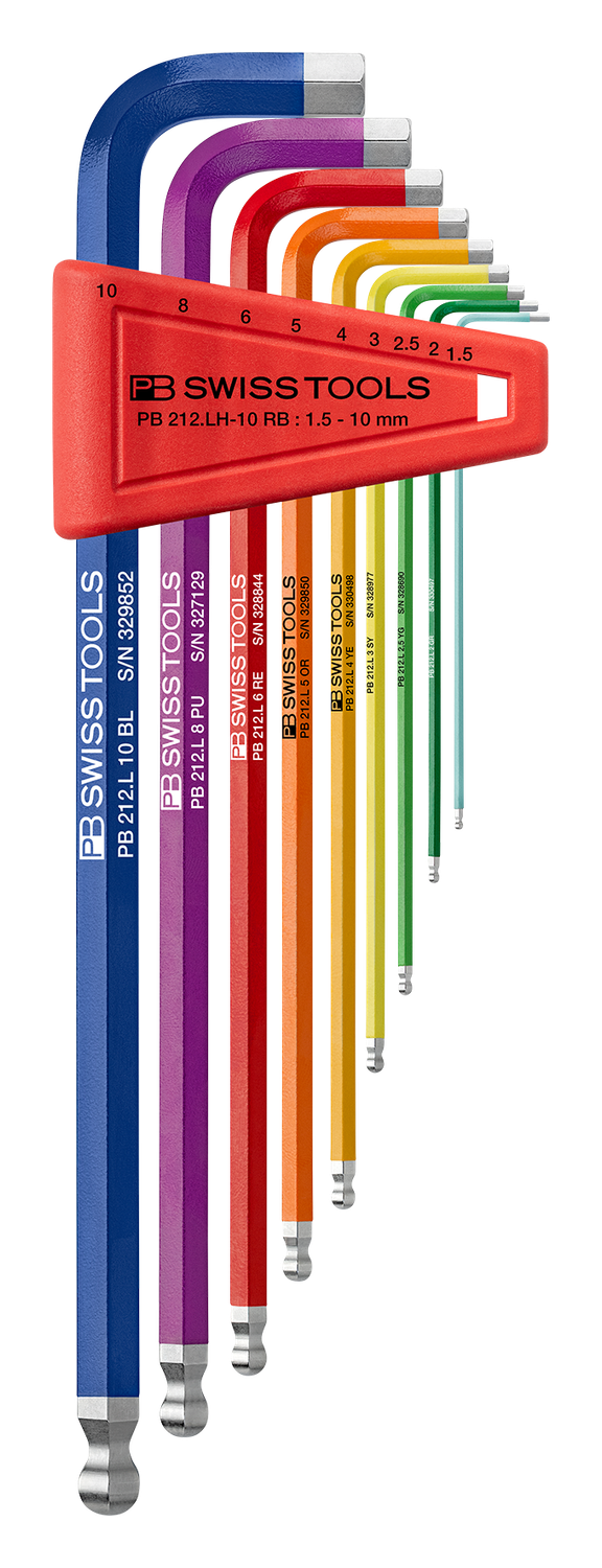 Winkelschraubenzieherset PB 212 bis Gr. 10