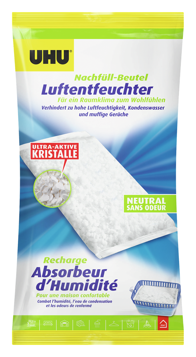 Nachfüllbeutel zu Luftentfeuchter Neutral 1000 g Nachfüllbeutel zu Luftentfeuchter Neutral 1000 g