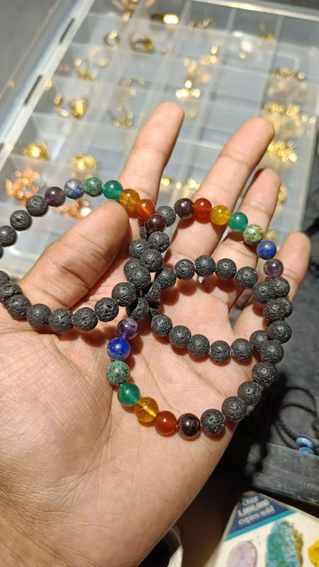 Seven chakra bracelets