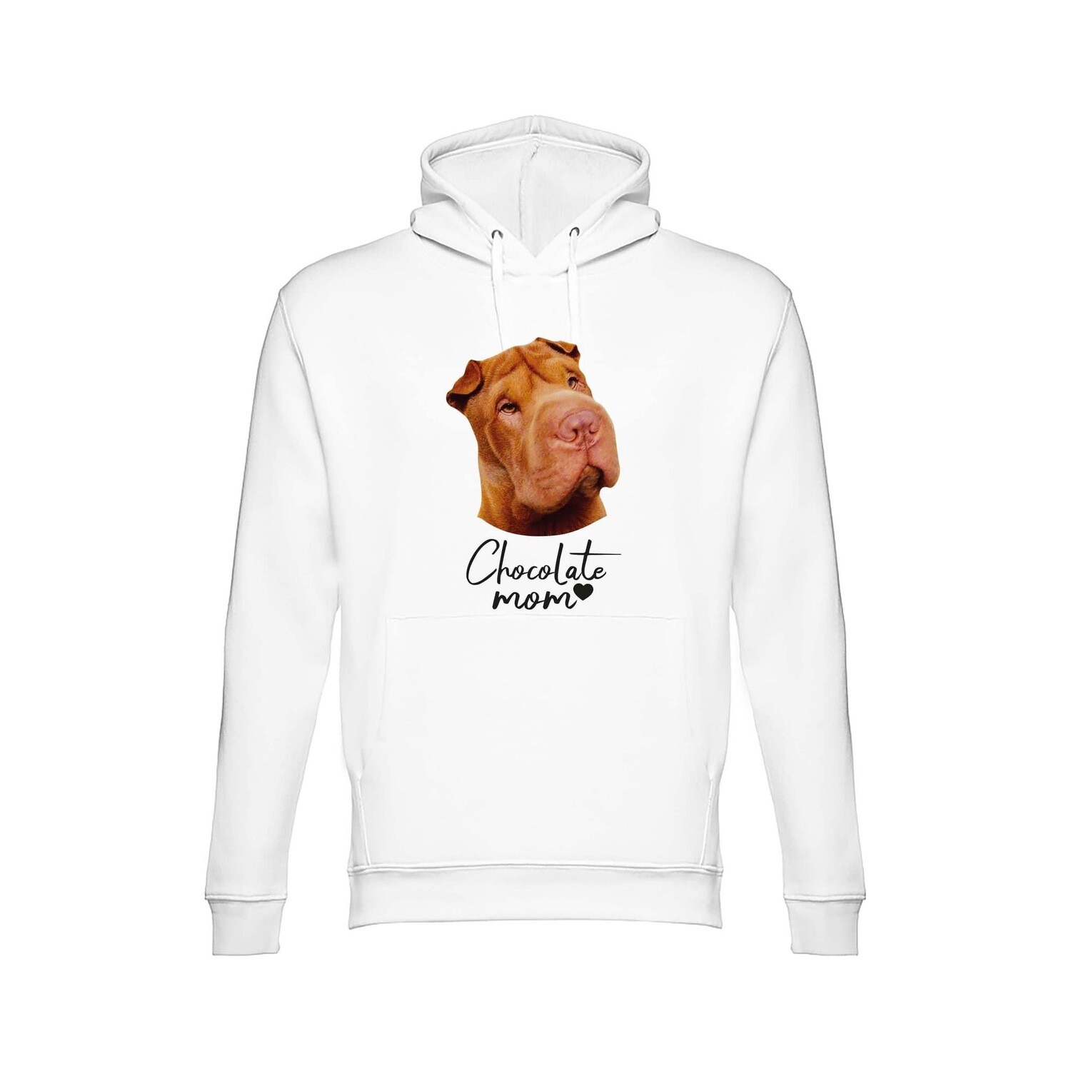 Sweatshirt cardadas UNISSEXO com capuz