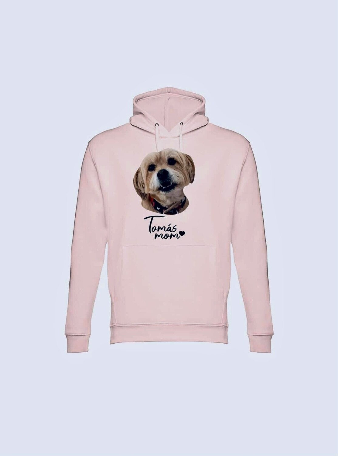 Sweatshirt cardadas UNISSEXO com capuz
