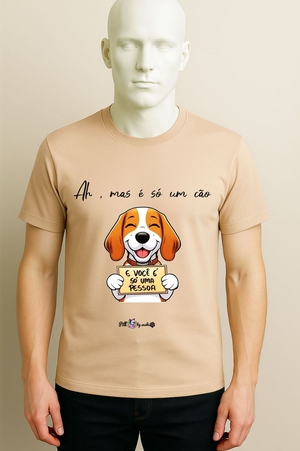 T-shirt com frases