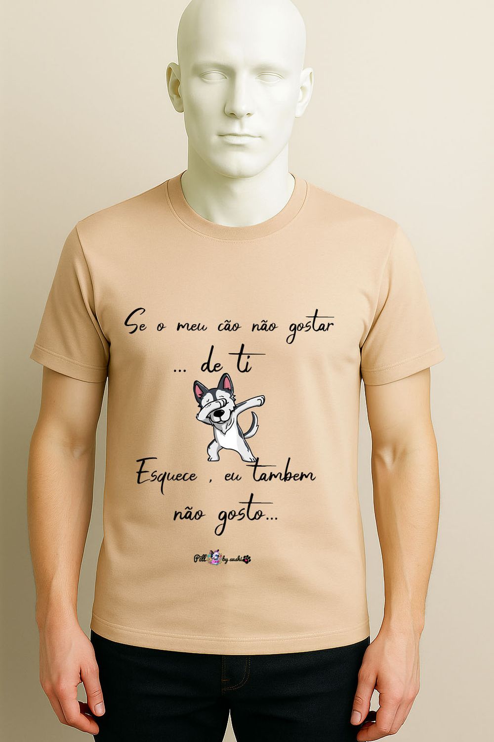 T-shirt com frases