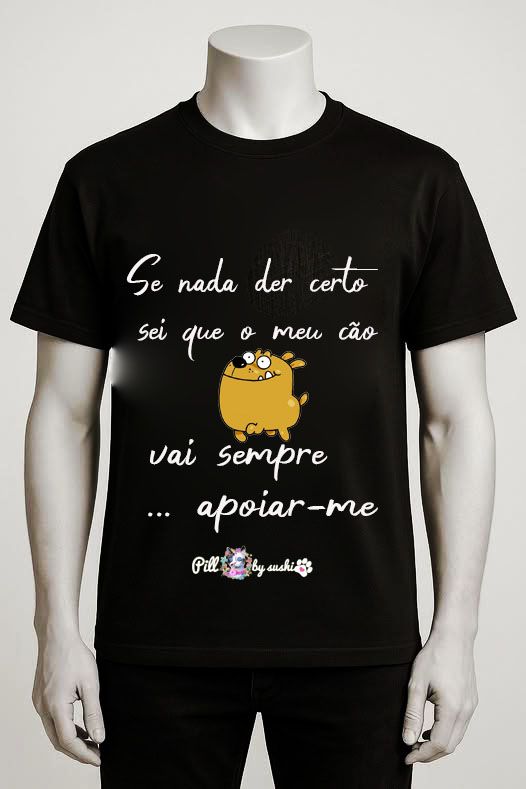 T-shirt com frases