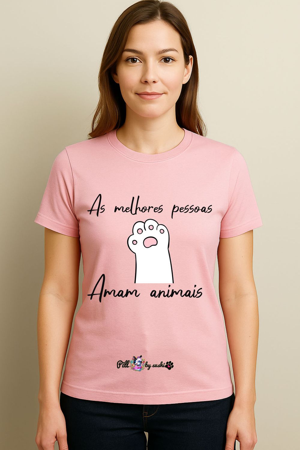 T-shirt com frases