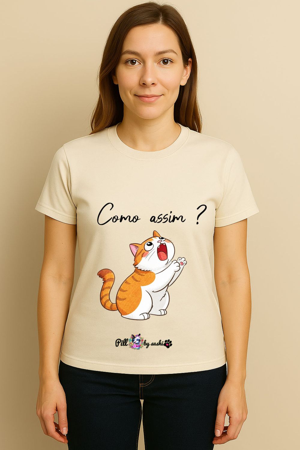 T-shirt com frases